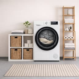 Exquisit TWP8080-010C - Wasdroger met C Label - Warmtepompdroger - 15 programma's - 8 Kilo - Allergie - Dons - 5 Jaar Garantie — thumbnail 6