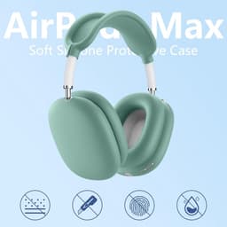 4-in-1 Siliconen Beschermhoes Set voor AirPods Max (USB-C Compatibel) - Anti-Kras & Zweetbestendig — thumbnail 2
