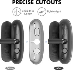 Siliconen Hoesje voor AirPods Max met Beschermende Hoofdband - Krasbestendig en Stofdicht — thumbnail 4