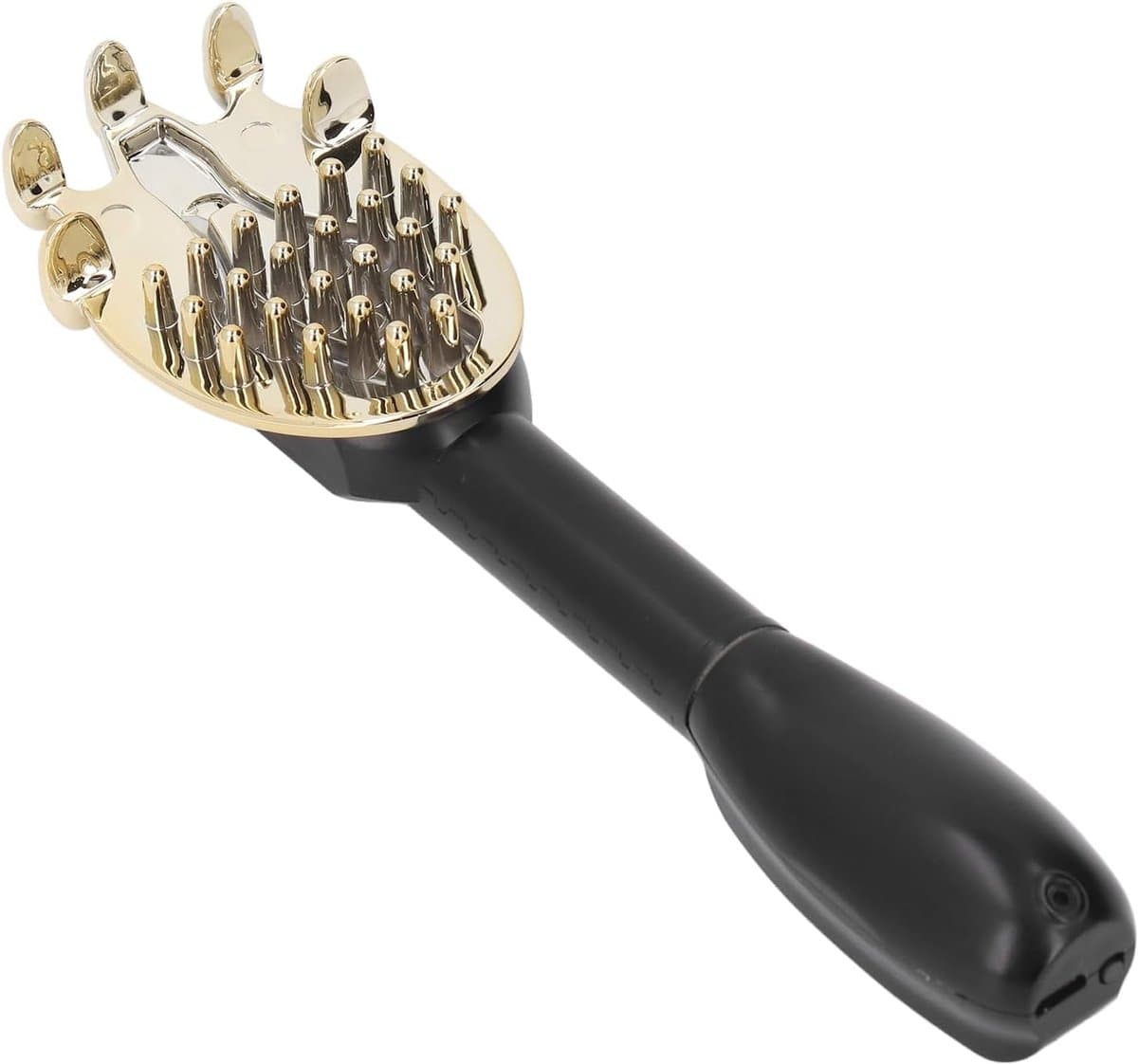 Electric Rear Scratches, Electric Rear Cratcher Expanding To 18 Inch Itch Relief One-hand Scratchers with Long Handle Body Scratch Massage Tool for (Black) — afbeelding 1