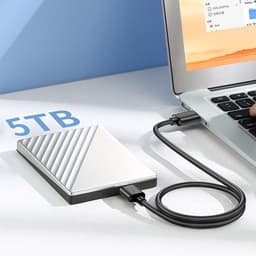 Externe Harde Schijf Kabel - USB C Kabel - Snelle Data Overdracht - Hoge Snelheid 5 Gbps — thumbnail 2