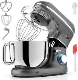 Fentic Keukenmachine – 2000W – Keukenrobot - Foodprocessor - 6,2L Mengkom – Incl. extra Accessoires – Antraciet — thumbnail 1