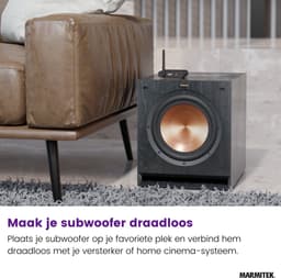 Marmitek WS400 draadloze audio zender en ontvanger voor subwoofer (LFE) - Draadloos audio — thumbnail 5