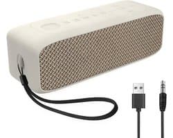 Draadloze Speaker - Bluetooth Geluid - Buiten Muziek - IP68 Waterdicht - 196 cm - Wit