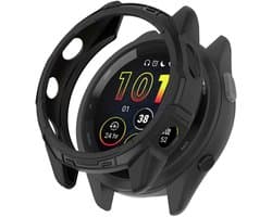 TPU Hoesje Geschikt voor de Garmin Forerunner 265 - Sterk Materiaal - Zwart