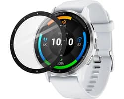 Strap-it Screenprotector Tempered Glass met One-Click Tool – geschikt voor Garmin Venu 3 – bubbelvrij, krasbestendig, eenvoudige montage – Transparant