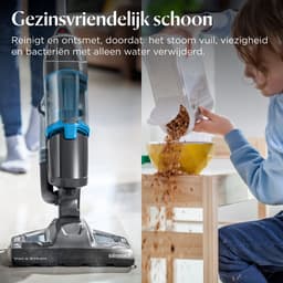 BISSELL Vac & Steam Stoomreiniger en Stofzuiger 2-in-1 - Stoom Dweil voor Harde Vloeren - Vacuum & Steam Cleaner - Hygiënische Reiniging - Reinigingsmachine - Vloerreiniger - 4266N — thumbnail 5