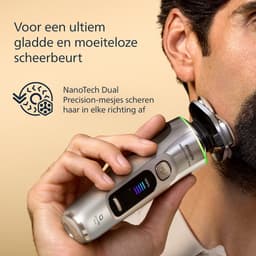 PHILIPS Shaver i9000 Prestige Ultra Wet&Dry  XP9404/46 Scheerapparaat Zilver — thumbnail 4
