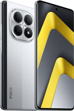 Xiaomi POCO M8 - 5G Smartphone - 12GB RAM + 512GB - 6.77" 120Hz Flow AMOLED - Snapdragon 6 Gen 3 - 50MP AI Camera - Zilver — thumbnail 2