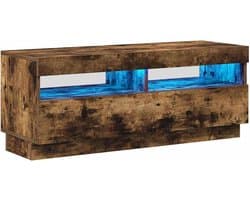 Tv-kast met LED-verlichting 100 cm