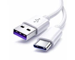 Vastiq Power® - USB-C Data- en Laadkabel - 2.4A Snellader Kabel 1 Meter - Fast en Quick Charge Oplaadkabel - Type C Naar USB-A - Oplaadsnoer Telefoon - Laptop - 1M