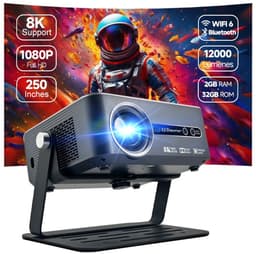 123Beamer - BIGVIEW - Projector - 4K - FullHD - 700ANSI Lumen — thumbnail 1