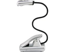 Flexibele LED leeslamp met klem voor boeken en muzieknoten