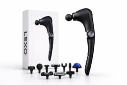 LEXO® - Massage Gun Professioneel - Massage Apparaat - Massageapparaat - Massage Pistool - 10 opzet stukken - Warm & Koud — thumbnail 1