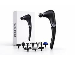 LEXO® - Massage Gun Professioneel - Massage Apparaat - Massageapparaat - Massage Pistool - 10 opzet stukken - Warm & Koud
