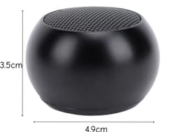 longziming -Bluetooth Mini Speaker BT 5.3 – Wireless Speaker –Draagbaar met TWS Surround Sound & Krachtige Bas –Geschikt voor feesten, thuis, buiten, reizen –zwart — thumbnail 2