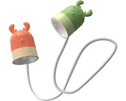 Buigbare LED Halsleeslamp met Warm Licht voor Lezen in Bed en Hobby's