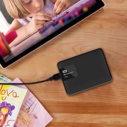 Externe Harde Schijf 500GB Zwart Draagbaar - USB 3.0 Opslag — thumbnail 2