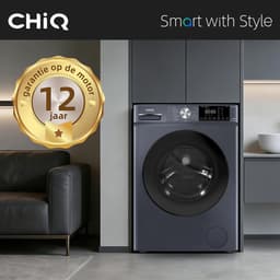 CHiQ CFL80-14586IM3XA - Wasmachine - 8 KG - Space Pro - A-15% - 16 programma's - AI Smart - Stoomwassen & Quick Wash - 12 jaar garantie op motor — thumbnail 3