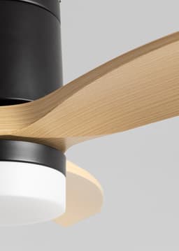 CREATE - Stille 40W plafondventilator met technische ABS bladen in verschillende maten - S - Met licht - WIFI - WIND CALM — thumbnail 3
