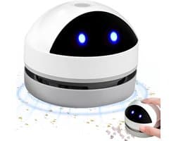 Mini desktop stofzuiger - Kruimelzuiger - Toetsenbord Stofzuiger - Draadloze stofzuiger - Handstofzuiger - Kleine Stofzuiger - USB oplaadbaar - voor bureau, kantoor, auto, kussen en toetsenbord