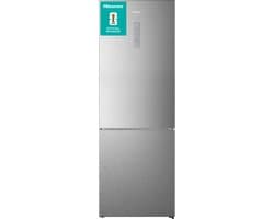 Hisense RB645N4BID - Vrijstaande koel-Vriescombinatie - 70cm breed - 495 Liter - No Frost - Fast Freeze - Metal-Tech Cooling - RVS - Energieklasse D
