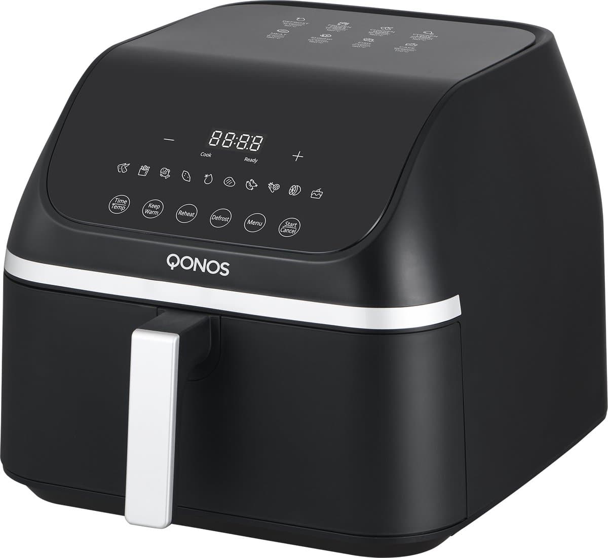 QONOS Airfryer oven Air One Duo 8,5L - Cycloon luchttechnologie - 2200w - PFAS- vrij — afbeelding 1