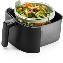 Lékué Airfryer Ovenschaal ø 20 cm - Glas - Transparent — thumbnail 8