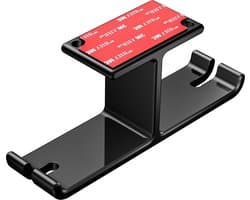 Dubbele Aluminium Universele Koptelefoonhouder - Gaming Headset Hanger - met Kabelmanagement - Zwart