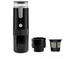 koffiemachines - koffiemachine - draagbare koffiemachine - Draagbare espressomachine - Draagbare elektrische espressomachine - Oplaadbare mini-handkoffiezetapparaat - Compatibel met koffiecapsules, gemalen koffie - voor kamperen, reizen, camper