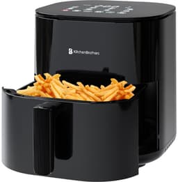 KitchenBrothers Airfryer XL - 5L - 2000W - PFAS-Vrij - Heteluchtfriteuse - Dual Heating - 80ºC tot 200ºC - 8 Kookprogramma's - Zwart — thumbnail 11