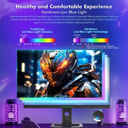 TITAN ARMY P2510G computer monitor 68,6 cm (27") 2560 x 1440 Pixels Quad HD LED Zwart — thumbnail 4