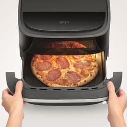 FR 2464 Severin S-Fry Pizza & More - Airfryer - Hetelucht friteuse - Pizzaoven - 4 liter - Brede vorm - Kijkvenster — thumbnail 16