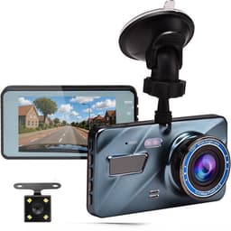Living Needs - Dashcam voor auto voor en achter - Full HD met 170° zicht - Met nachtzicht en parkeermodus - 32GB SD-kaart voor dash cam — thumbnail 1