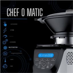 All-in-1 Foodprocessor - 1000W - LED Touchscreen - Chopper - Juicer - Blender - Mixer - Weegschaal - Sous-Vide - 10 Snelheden - Inclusief Meerdere Accessoires — thumbnail 5
