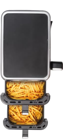 Progress Dual Tier Airfryer - 2 x 4,5L Mandjes, 9L Capaciteit — thumbnail 8