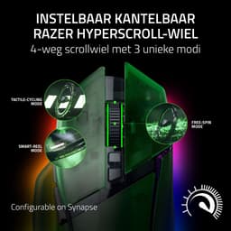 Razer Basilisk V3 Pro 35K - Draadloze Ergonomische Gaming Muis - 35.000 DPI - Phantom Green Edition — thumbnail 3