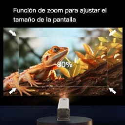 Lexium Mini beamer - Projector - Beamerscherm - Projectiescherm - Outdoor & Indoor Projector - — thumbnail 4