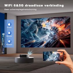 Lexium Mini beamer - Projector - Beamerscherm - Projectiescherm - Outdoor & Indoor Projector - — thumbnail 3