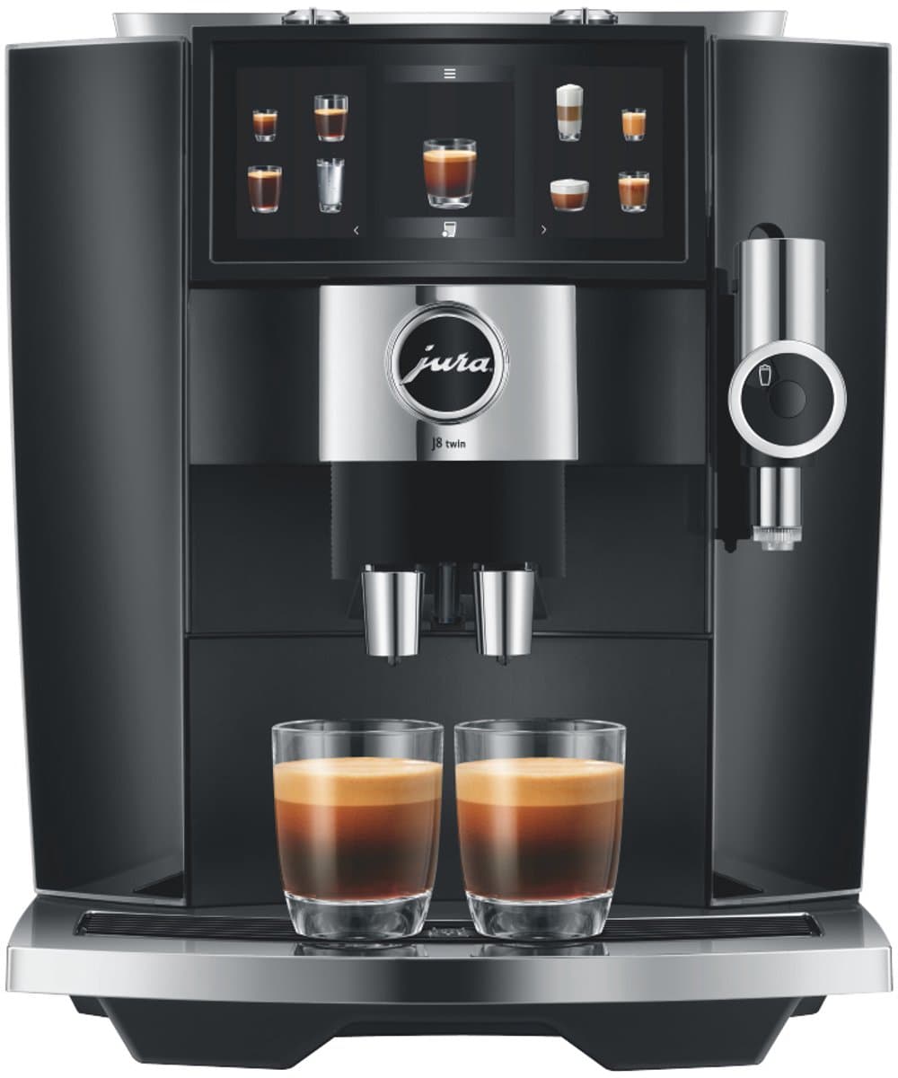 JURA - J8 twin Diamond Black (EA) - Volautomatische espressomachine — afbeelding 1