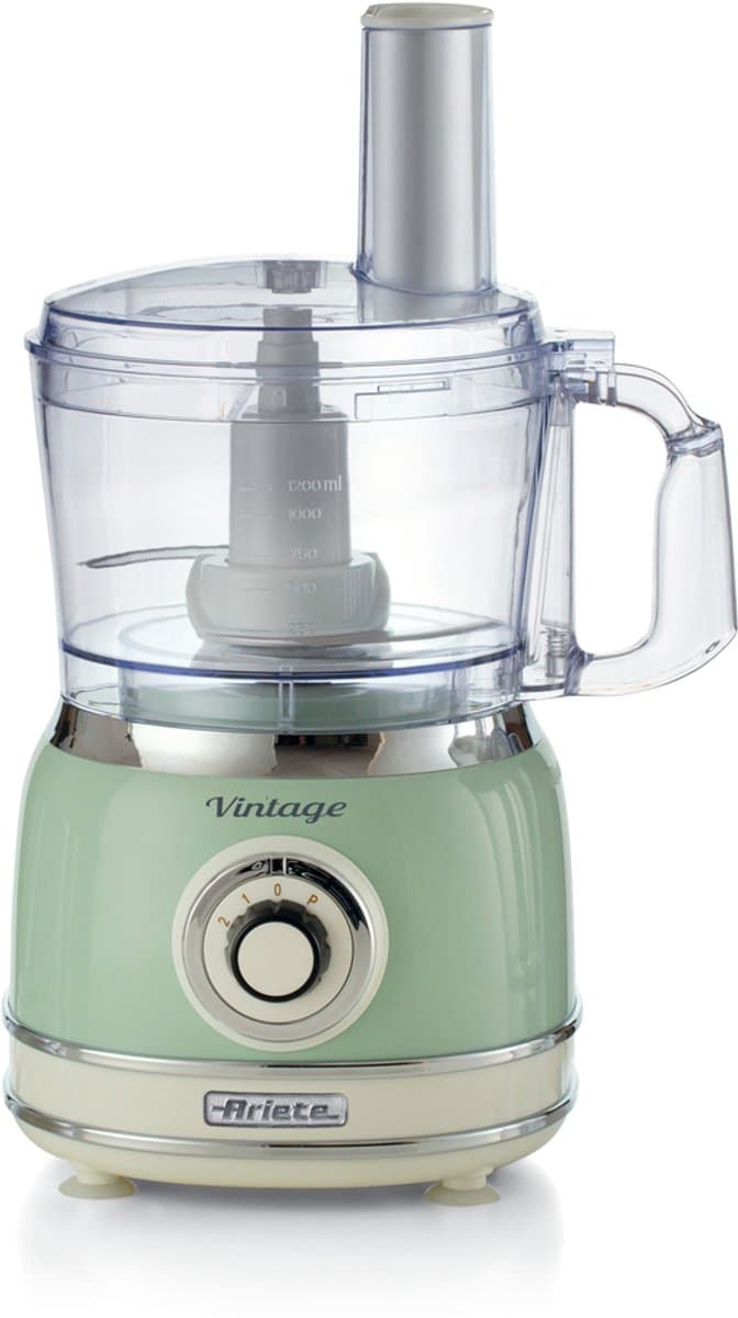 Ariete 1781/04 - Vintage food processor- 1000W - 2L inhoud - 2 snelheden - Groen — afbeelding 1