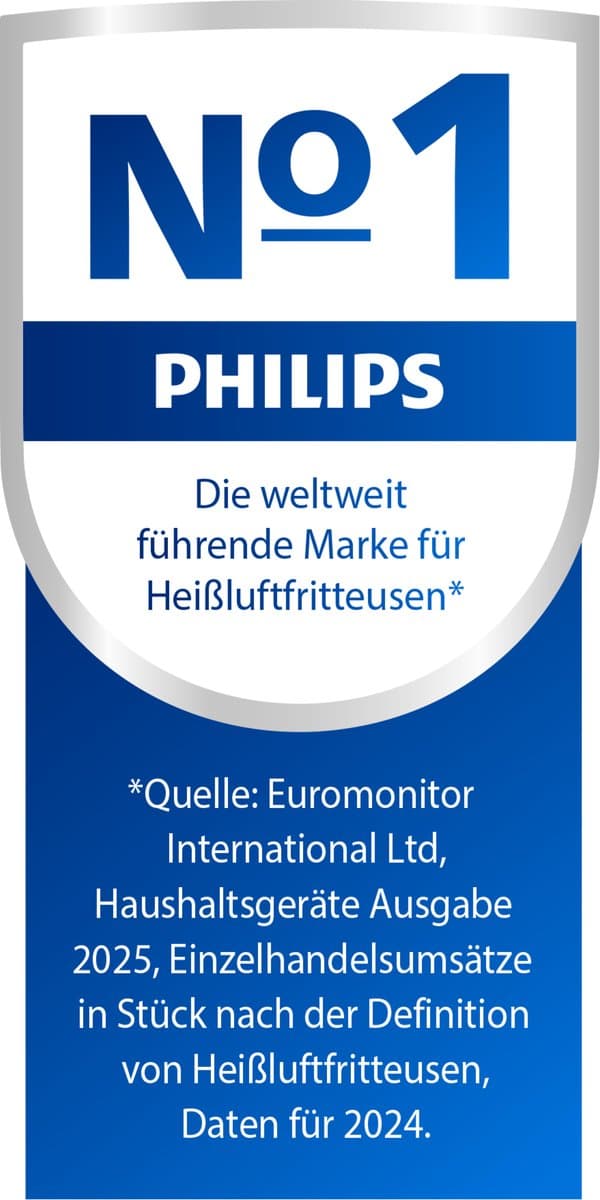 Philips 2000 serie - NA231/00 - Heteluchtfriteuse - 6.2 Liter - 1700 Watt - Zwart — afbeelding 1