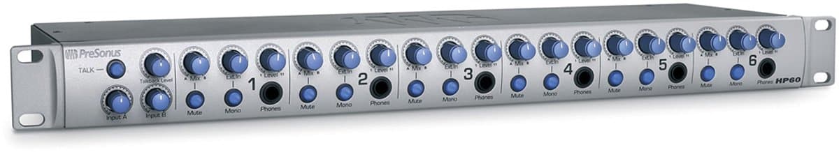Presonus HP 60 6-Ch headphone amp - Koptelefoon versterker — afbeelding 1