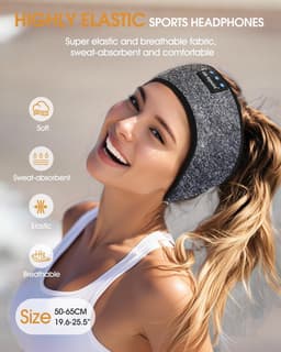 RFWR® Draadloze Slaap Hoofdtelefoon met HD Geluid en Comfortabele Hoofdband — thumbnail 5