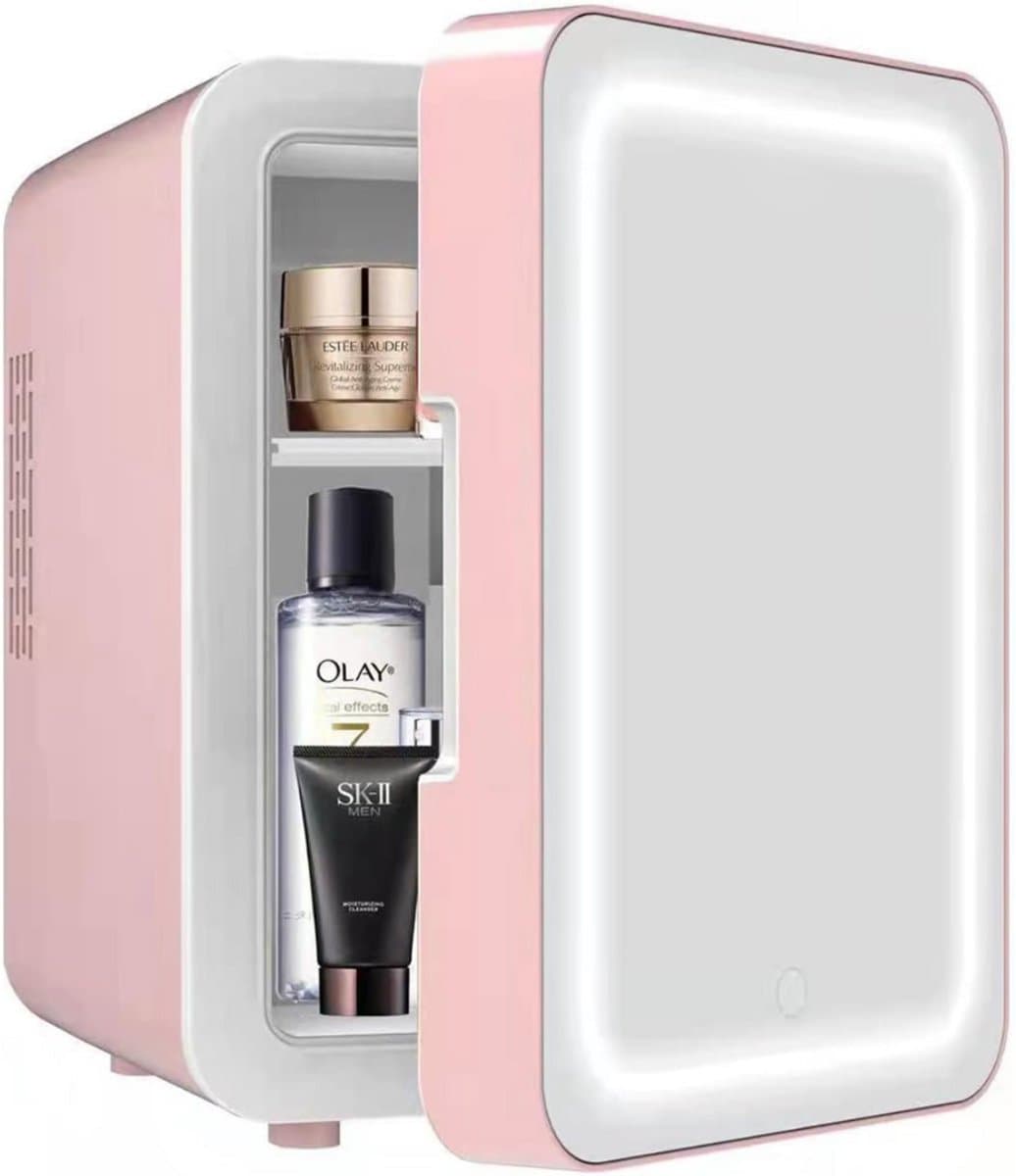 MKSS® Mini Koelkast - Minibar - Skincare Fridge - Roze — afbeelding 1