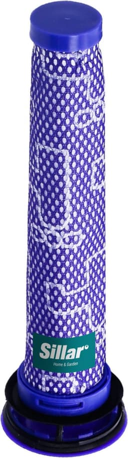Sillar, set filters voor stofzuiger, voorfilter en HEPA-achtermotorfilter, vervanging, geschikt voor Dyson V8 V7 stofzuiger, reserveonderdelen filter, accessoireset, 4 stucks — thumbnail 2