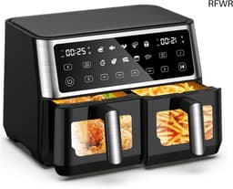 RFWR® Dual Zone XXL Airfryer met 10 liter capaciteit en 10-in-1 kookprogramma — thumbnail 1