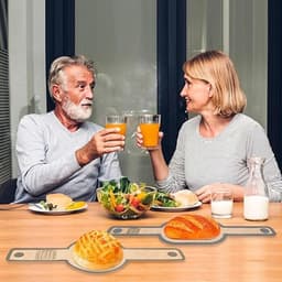 2 stuks Bakmat voor Nederlandse Oven-Lange Handvatten Deeg Mat-Broodslinger-sling bakmat-Siliconen- Broodbakmat-voor airfryer, oven en magnetron — thumbnail 3