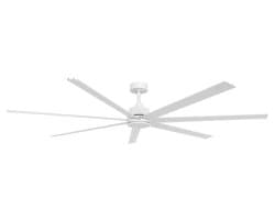 Plafondventilator Atlanta II Wit XL Ø 183cm 12W Led Incl Afstandsbediening — afbeelding 1