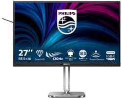 Philips 27B2U4601/00 computer monitor 68,6 cm (27") 2560 x 1440 Pixels Quad HD LCD Grijs